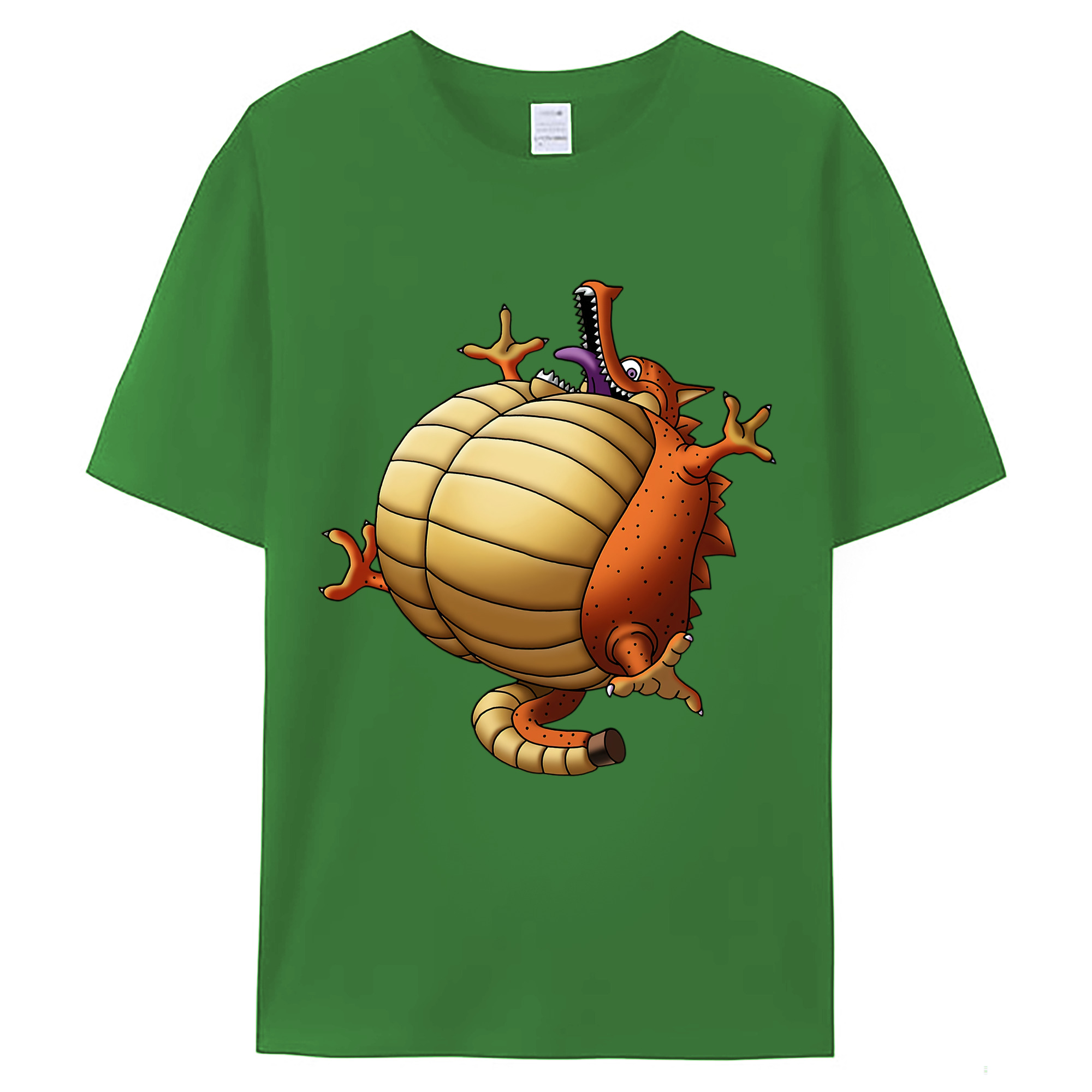 （画像用） ドラゴンクエスト Doragon Kuesuto Dragon Quest レディースカジュアルプリントTシャツ（綿100％）